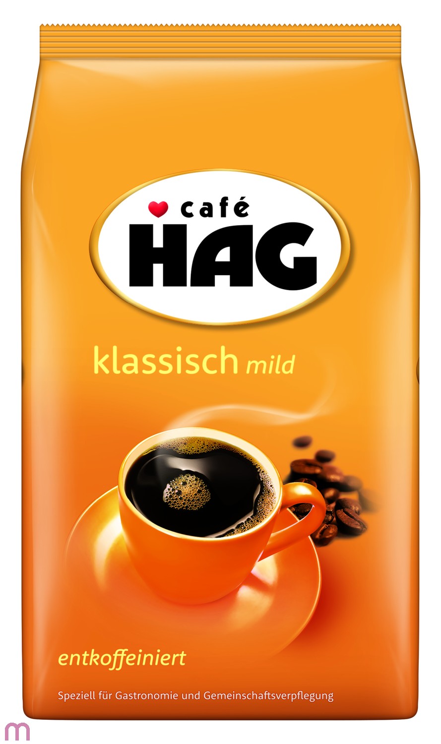 Café Hag entkoffeiniert klassisch mild  1kg Gemahlen